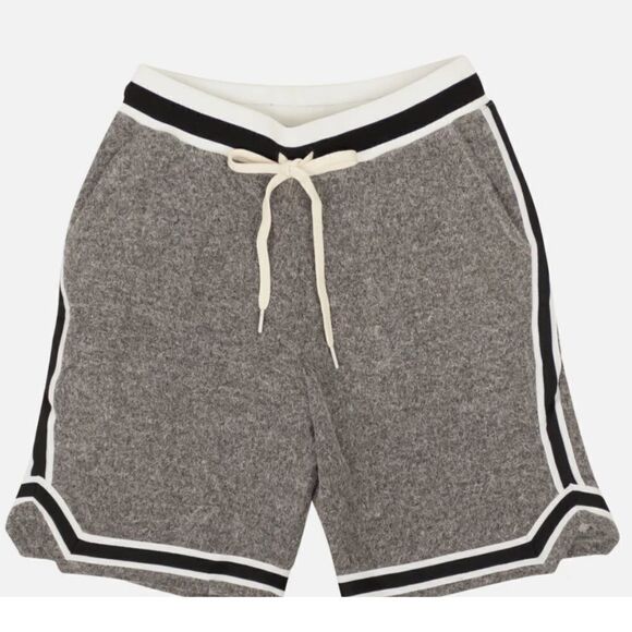 JOHN ELLIOTT Men’s Spec Wool Drawstring Basketball Shorts Moss Grey Sz M - Picture 11 of 11